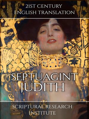 cover image of Septuagint--Judith